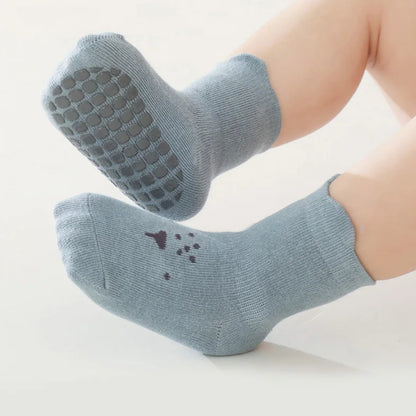 Animal Pattern Non-Slip Baby Socks