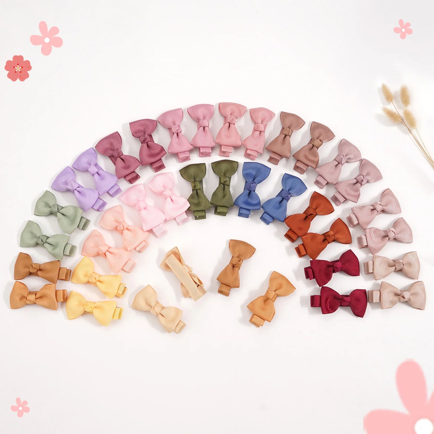 Boutique Baby Bow Clips