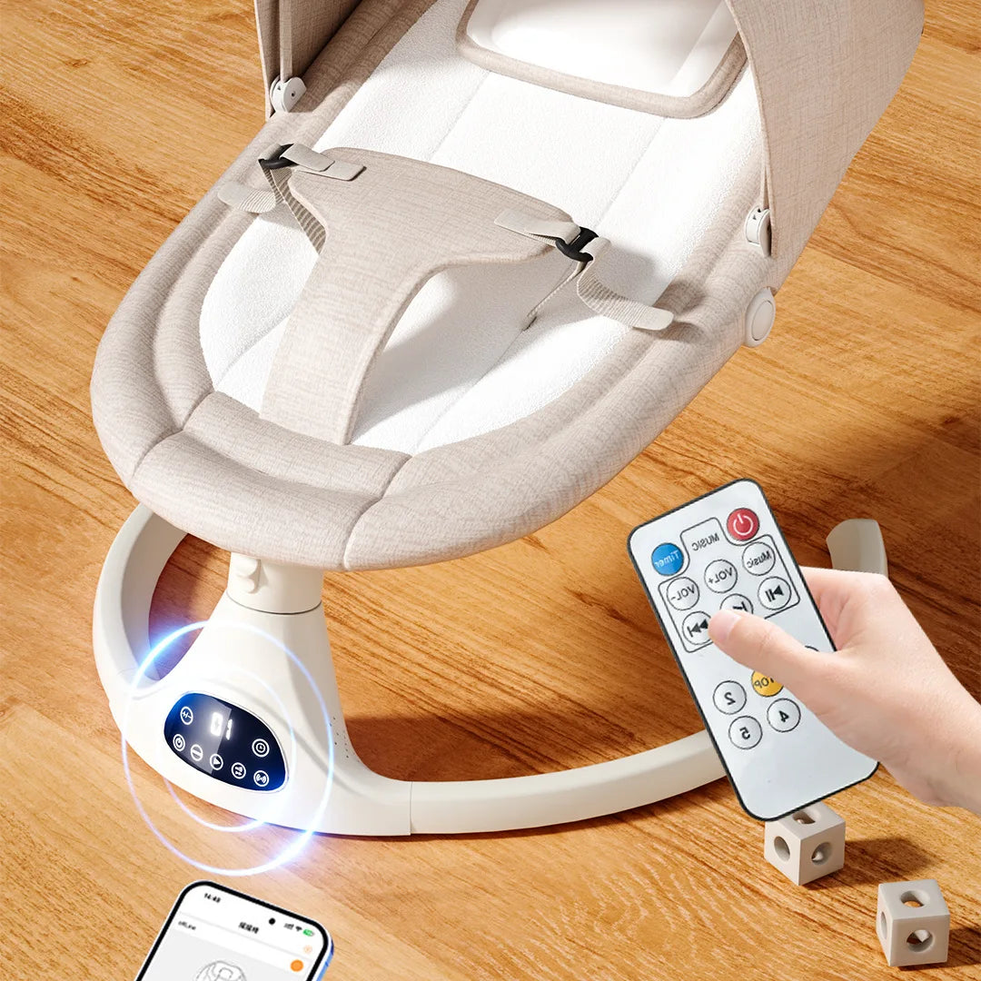 LumiSwing™ Smart Electric Cradle
