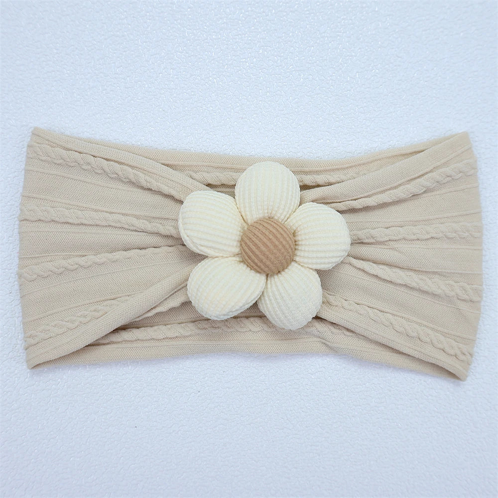 Floral Nylon Baby Headband