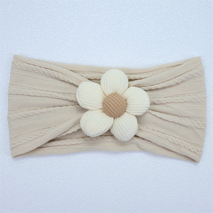 Floral Nylon Baby Headband
