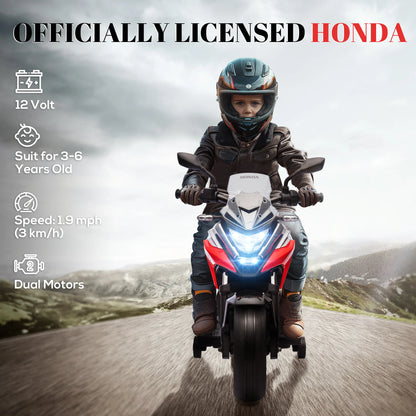 AIYAPLAY Honda Licensed 12V Kids Electric Bike