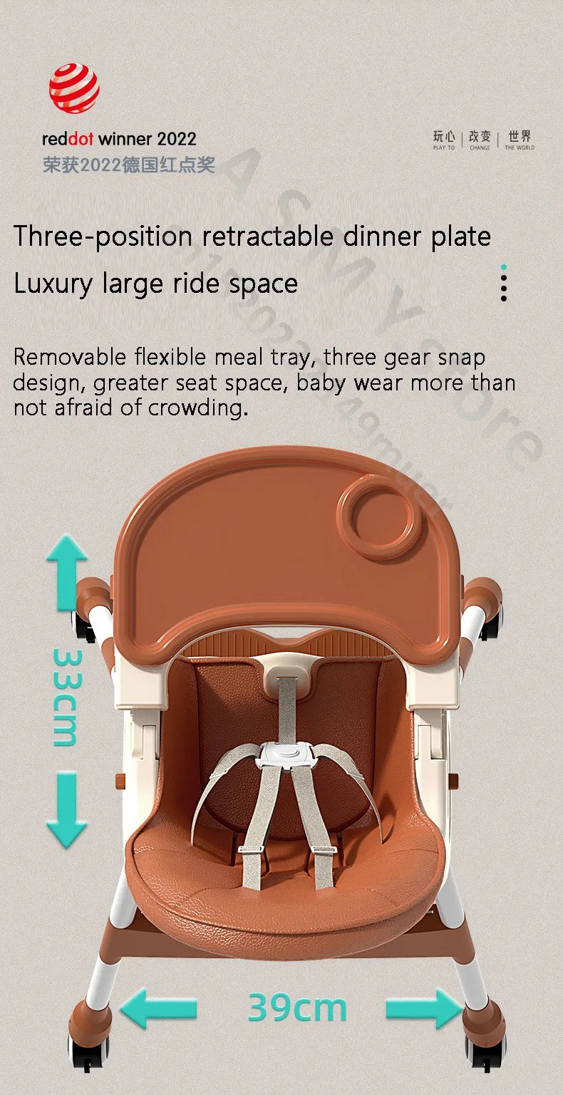 Foldable Baby Dining Chair