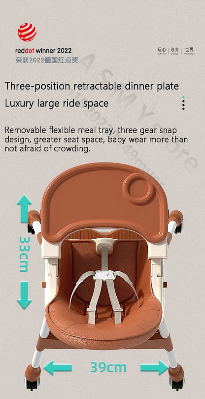 Foldable Baby Dining Chair