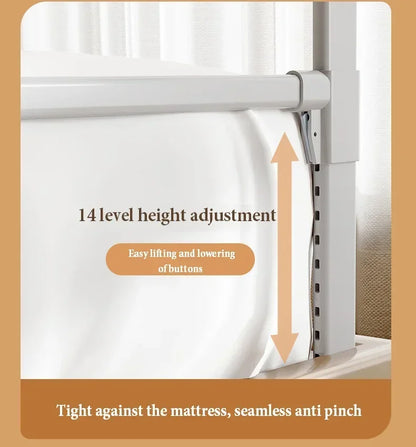Foldable Baby Bed Guard Rail