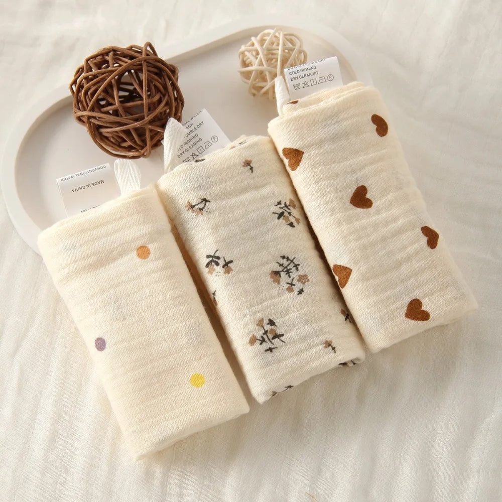Cotton Baby Washcloth Set