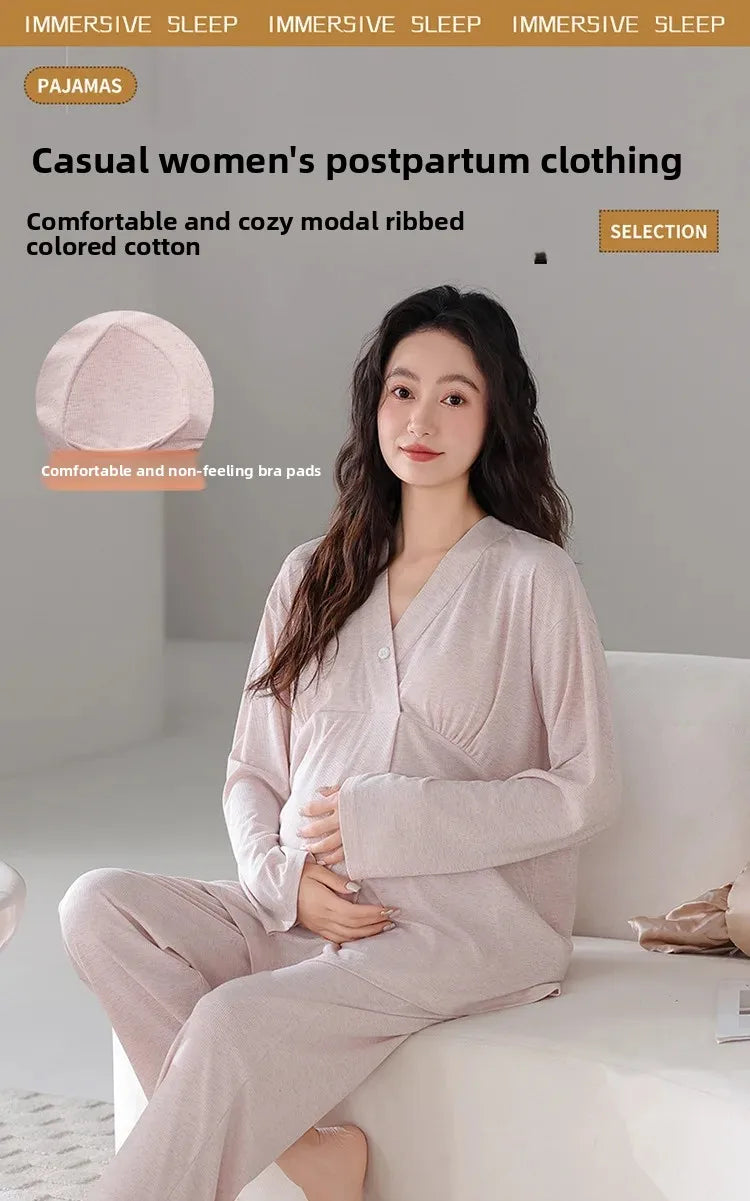Maternity Nursing Sleepwear Set