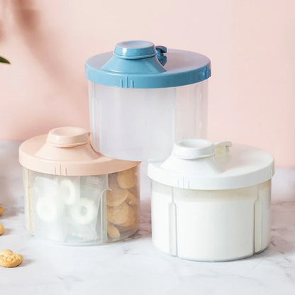 SnackBox™ 4‑Grid Baby Food Storage Container