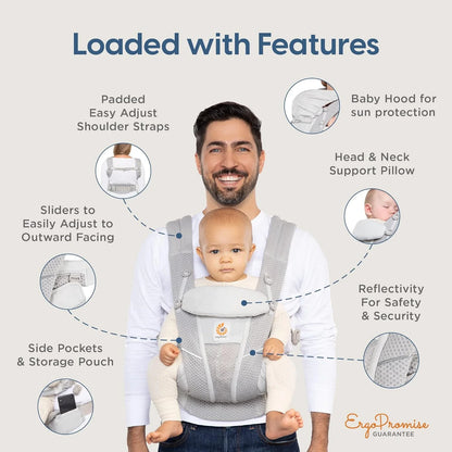 Breathable Mesh Baby Carrier