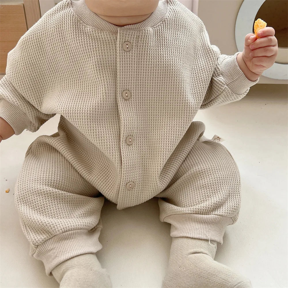 Waffle Baby Jumpsuit