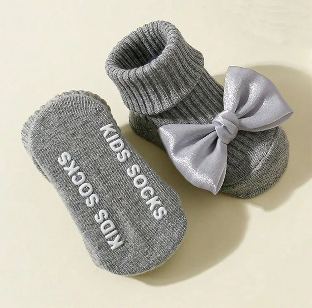 Toddler Bow Cotton Sock Set