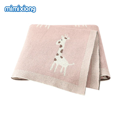 Cotton Knitted Swaddle Blanket