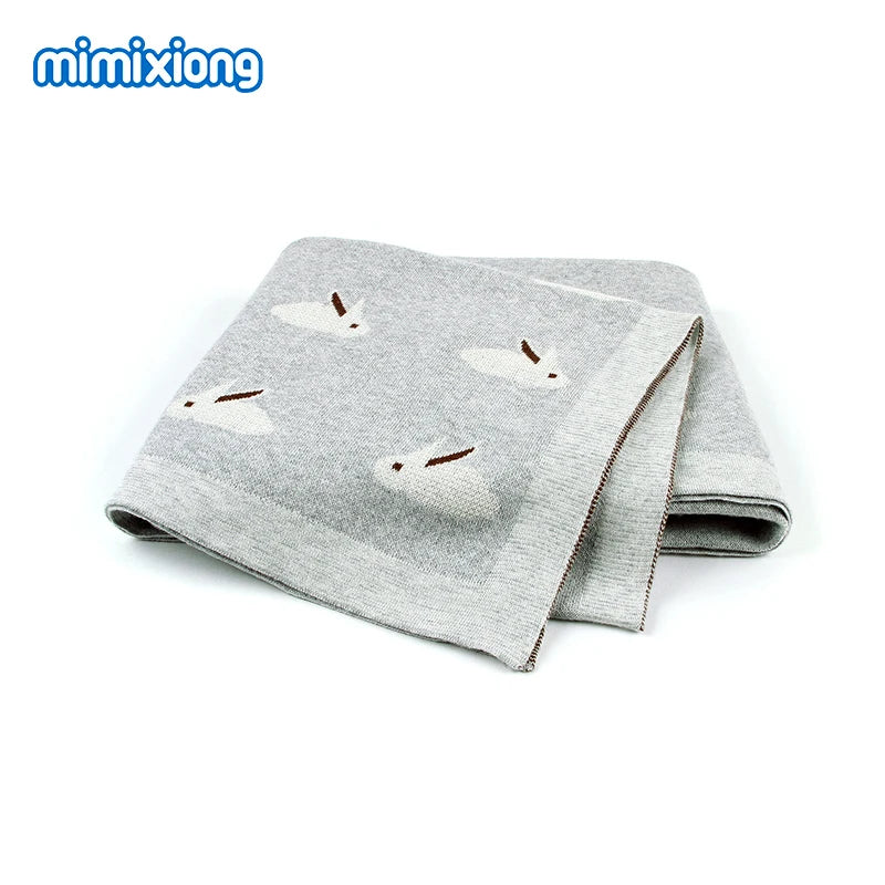 Cotton Knitted Swaddle Blanket