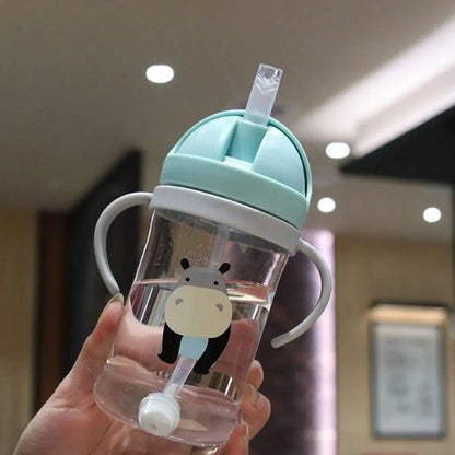 SipBuddy™ Leak‑Proof Straw Bottle (350ml)