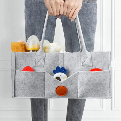 FeltEase™ Large Diaper Storage Tote