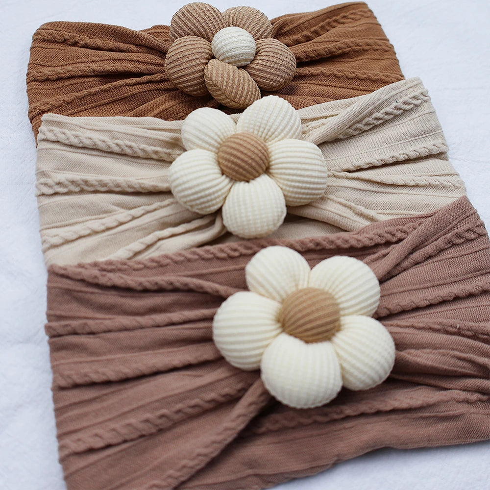 Floral Nylon Baby Headband