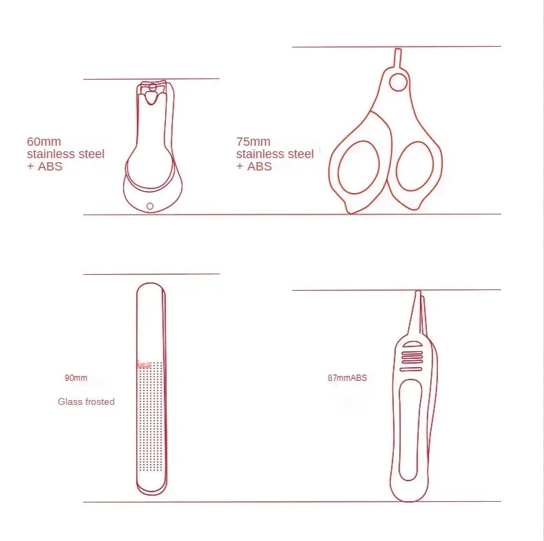 Baby Nail Care Manicure Kit