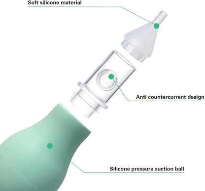 Silicone Baby Nasal Aspirator