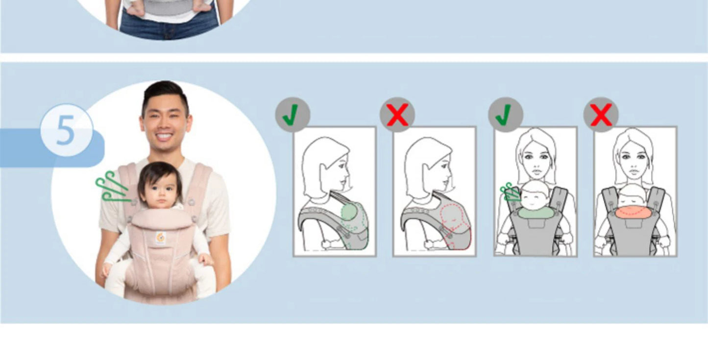 Breathable Mesh Baby Carrier