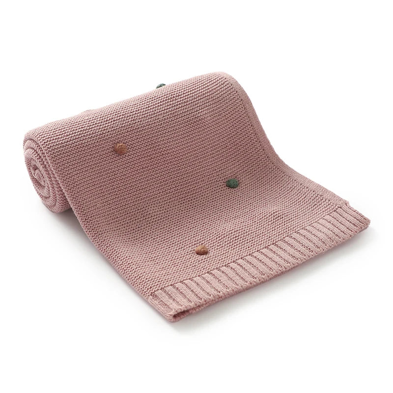 Knit Baby Blanket (90x70cm)