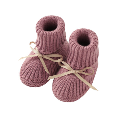 Knitted Newborn Baby Shoes
