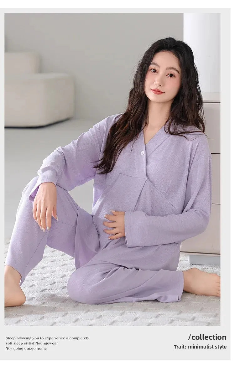 Maternity Nursing Sleepwear Set