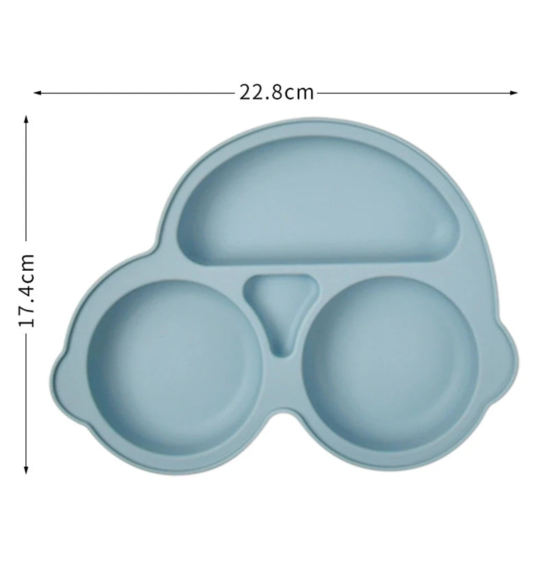SmilePlate™ Silicone Suction Dining Plate