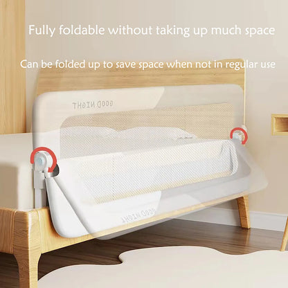 Foldable Baby Bed Guard Rail