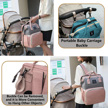 Mommy Bag with Folding Baby Bed