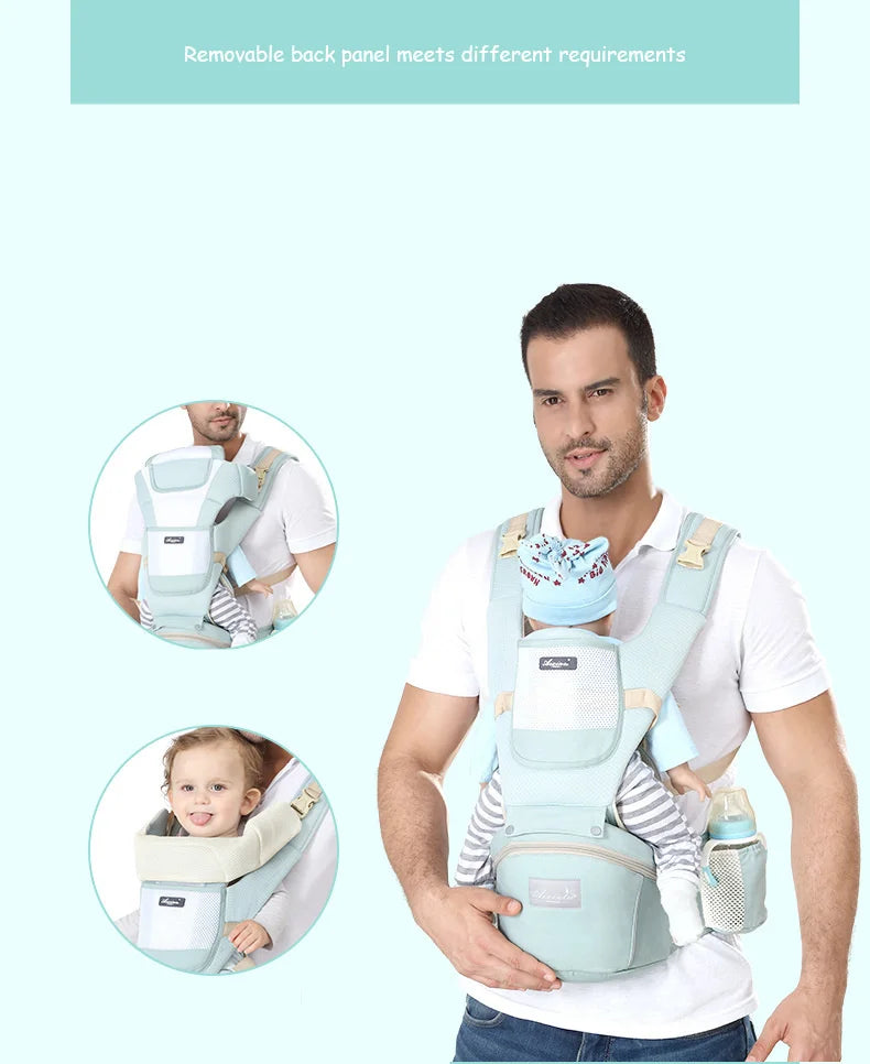 ErgoNest™ Waist‑Support Baby Carrier