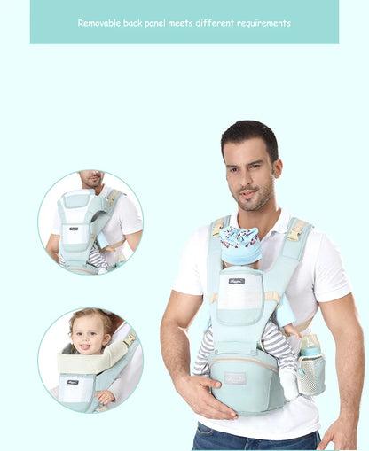ErgoNest™ Waist‑Support Baby Carrier
