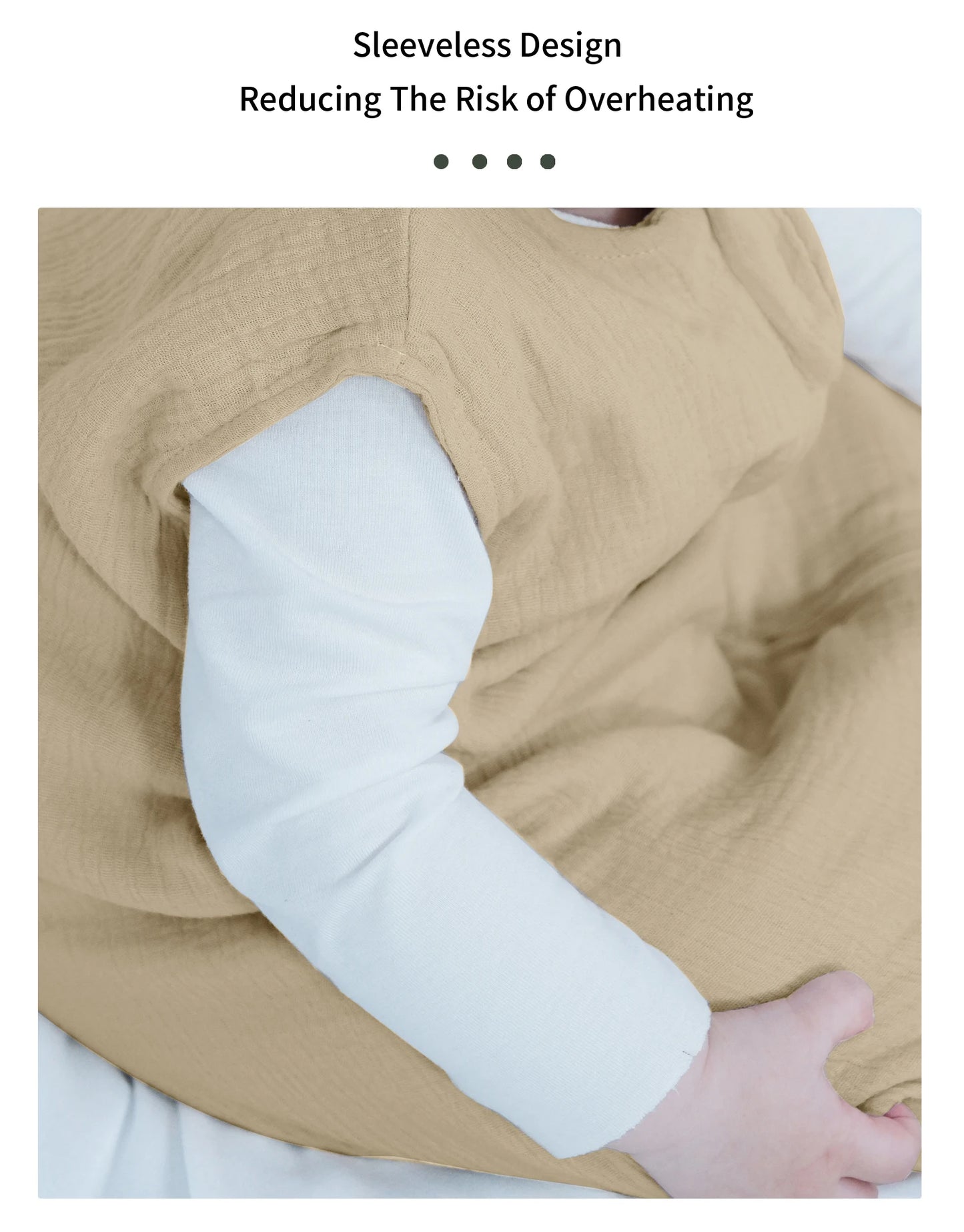 Newborn Muslin Cotton Sleeping Bag