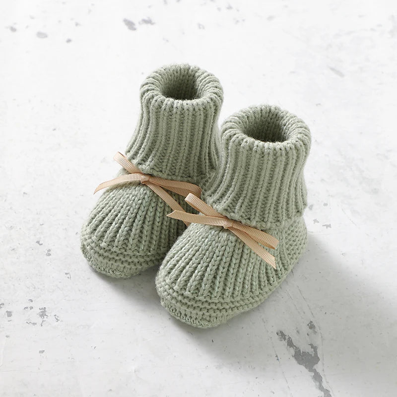 Knitted Newborn Baby Shoes