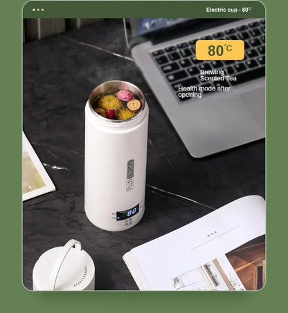 HeatMate™ 500ml Travel Electric Bottle Kettle