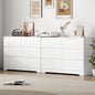 White 6-Drawer Chest