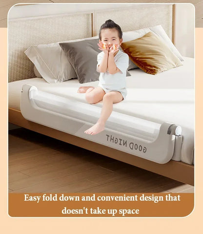 Foldable Baby Bed Guard Rail