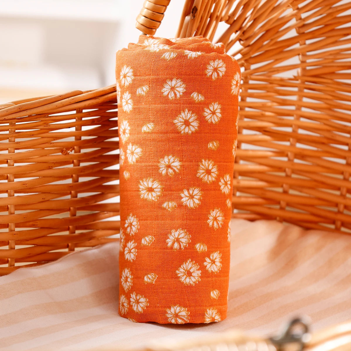 Cotton Muslin Swaddle Blanket