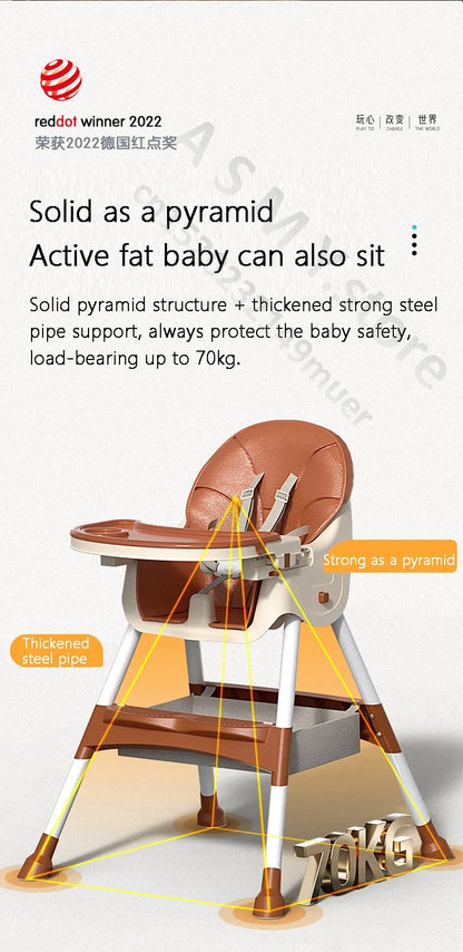 Foldable Baby Dining Chair