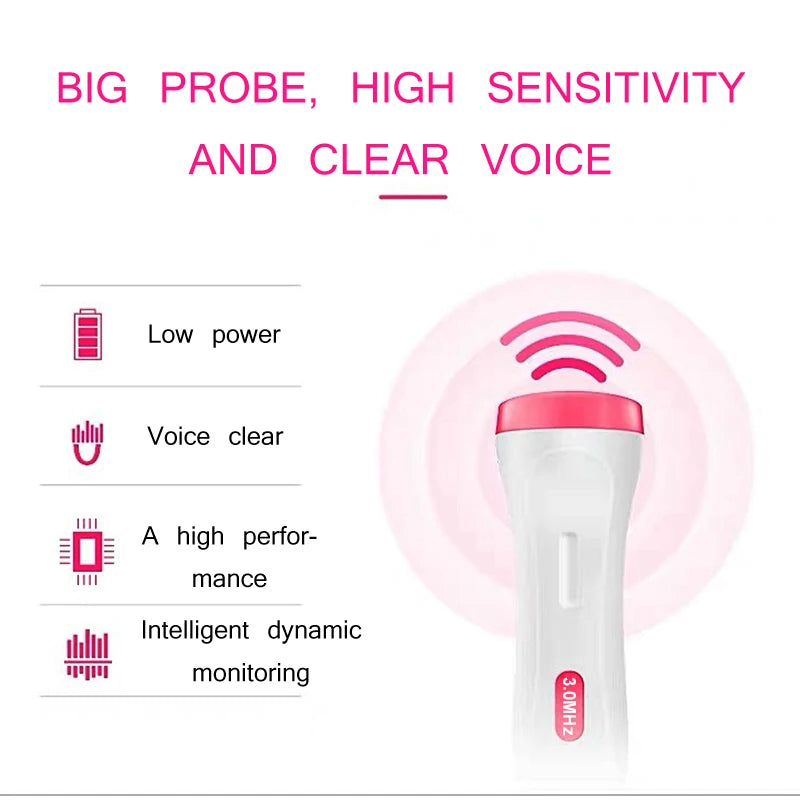 Home Fetal Doppler Heart Monitor