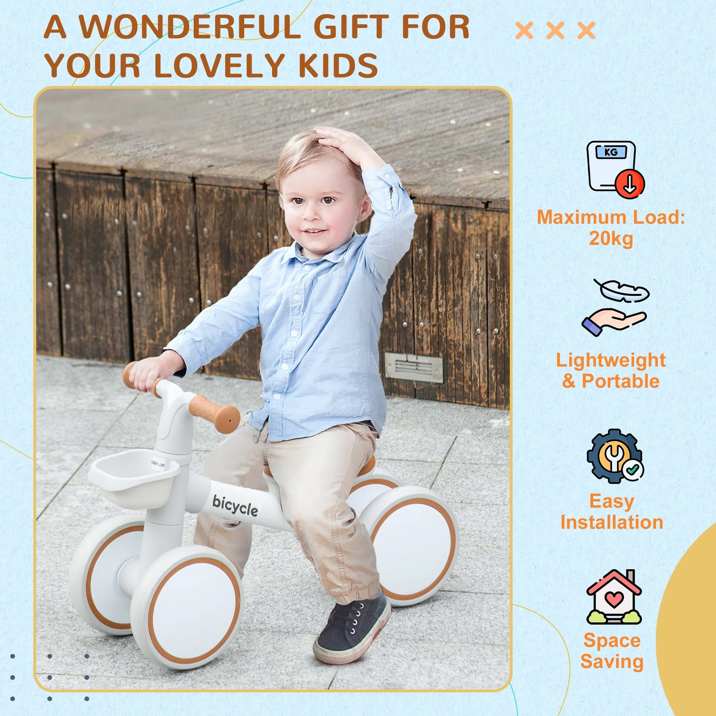 BalanceRide Kids Training Bike