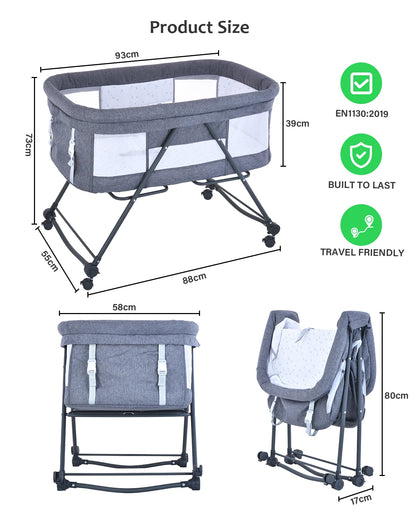 SwiftNest™ Foldable Travel Cot