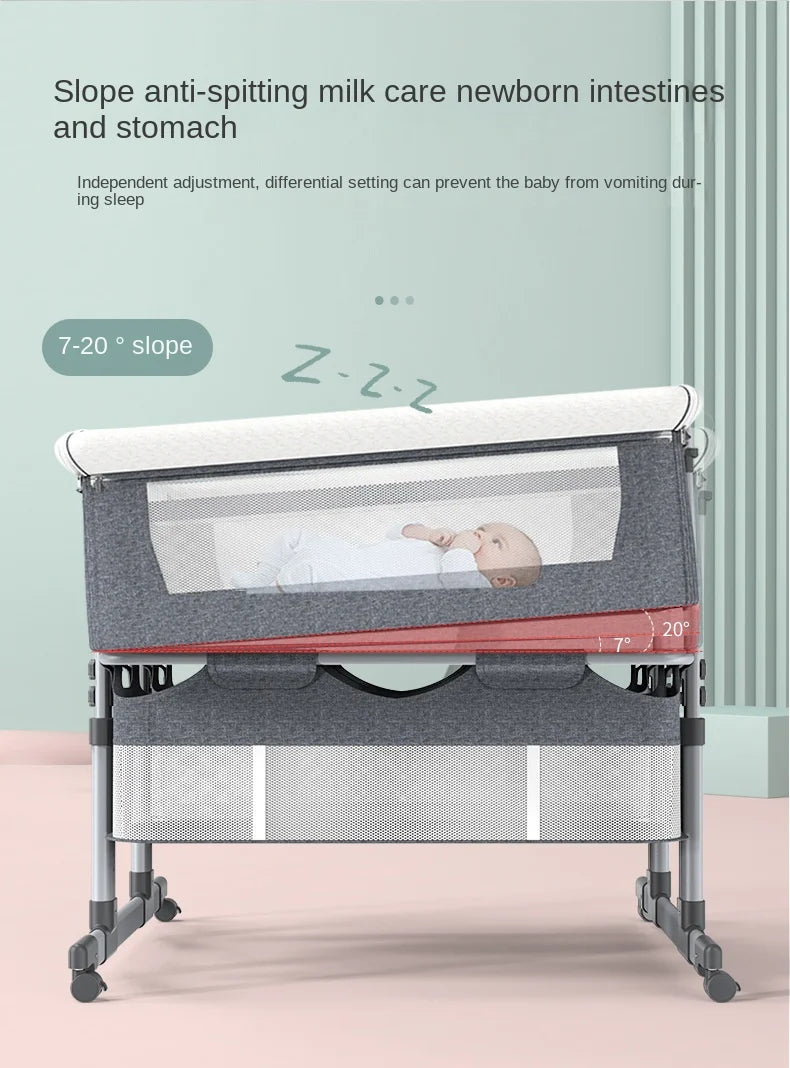 NestEase™ Dual-Level Bedside Cot