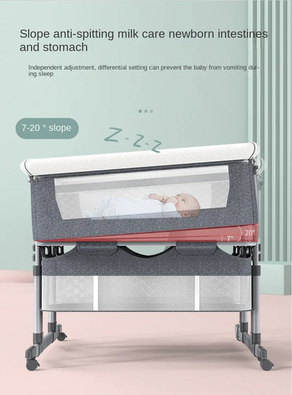 NestEase™ Dual-Level Bedside Cot