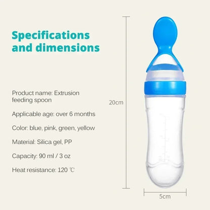 EasySqueeze™ Baby Food Feeder Spoon