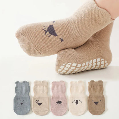 Animal Pattern Non-Slip Baby Socks