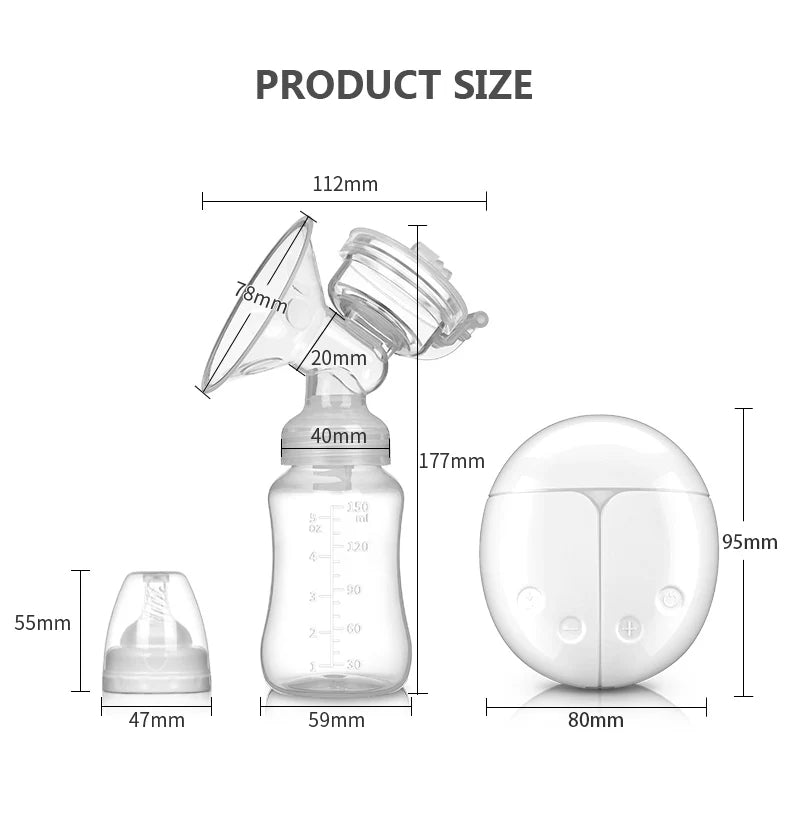 DualFlow™ USB Electric Double Breast Pump Set