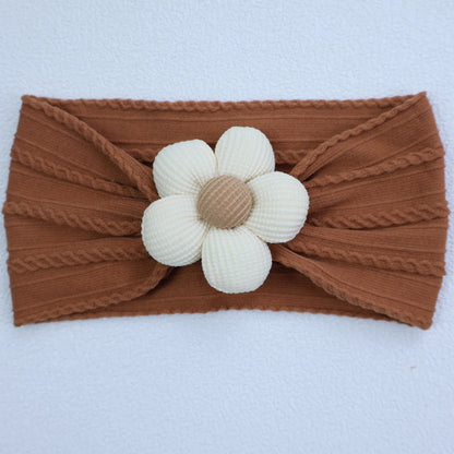 Floral Nylon Baby Headband