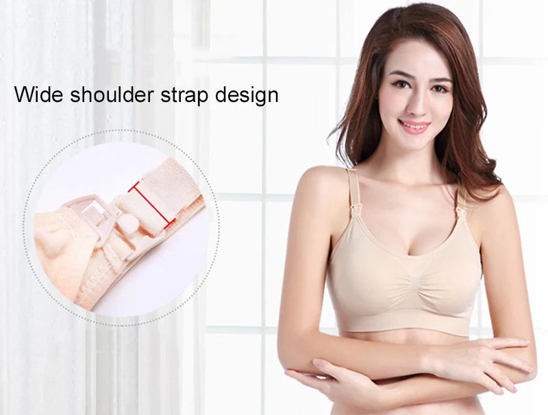 PumpEase™ Hands‑Free Nursing Bra