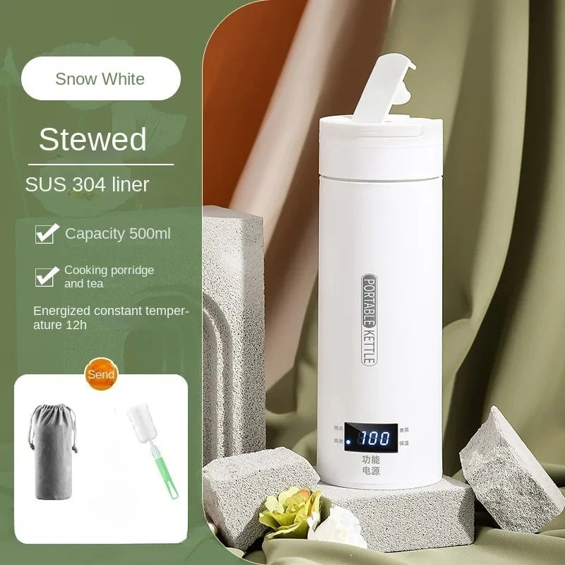 HeatMate™ 500ml Travel Electric Bottle Kettle