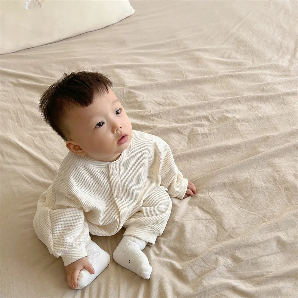 Waffle Baby Jumpsuit